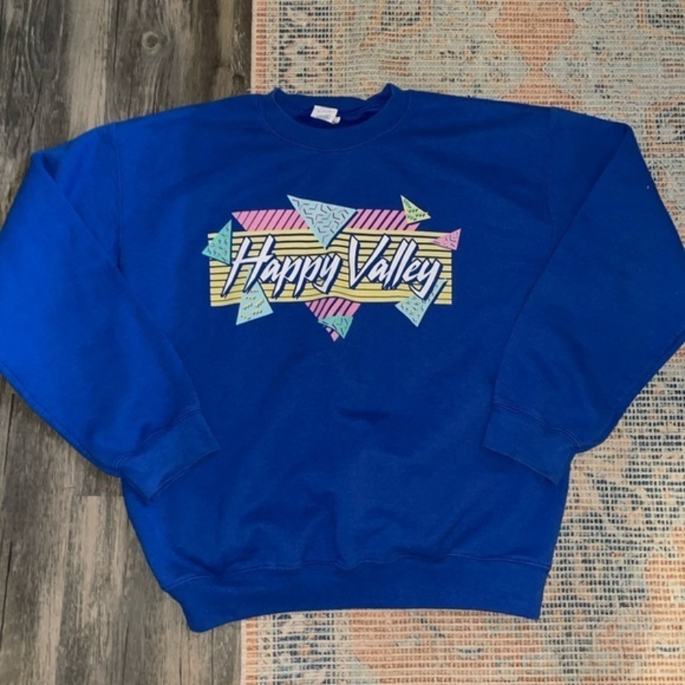 Vintage Happy Valley sweatshirt medium- 80s